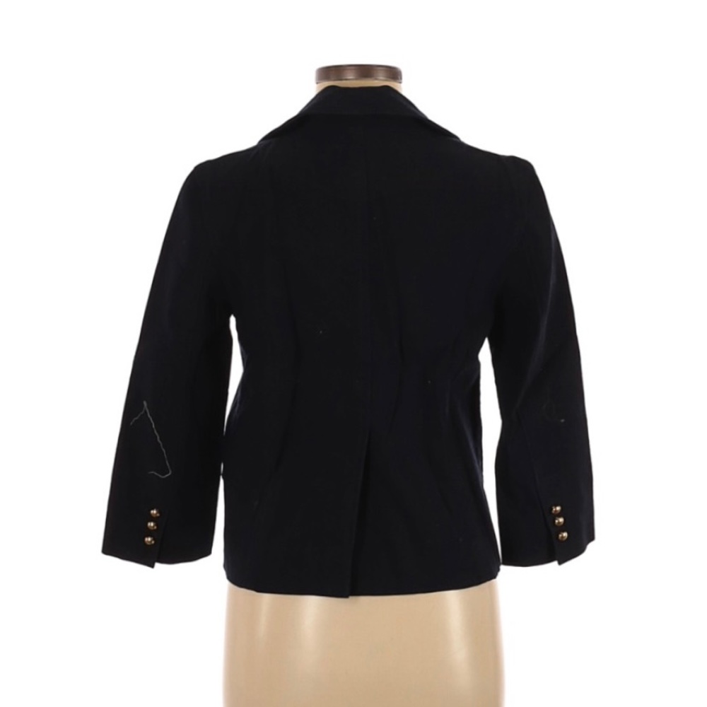 MARC JACOBS size 6 dark navy cotton jacket in excellent condition - Picture 2 of 8